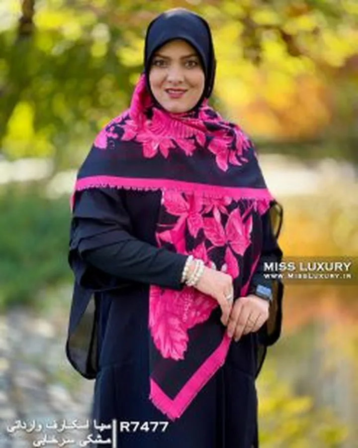 روسری نخی وارداتی R7477