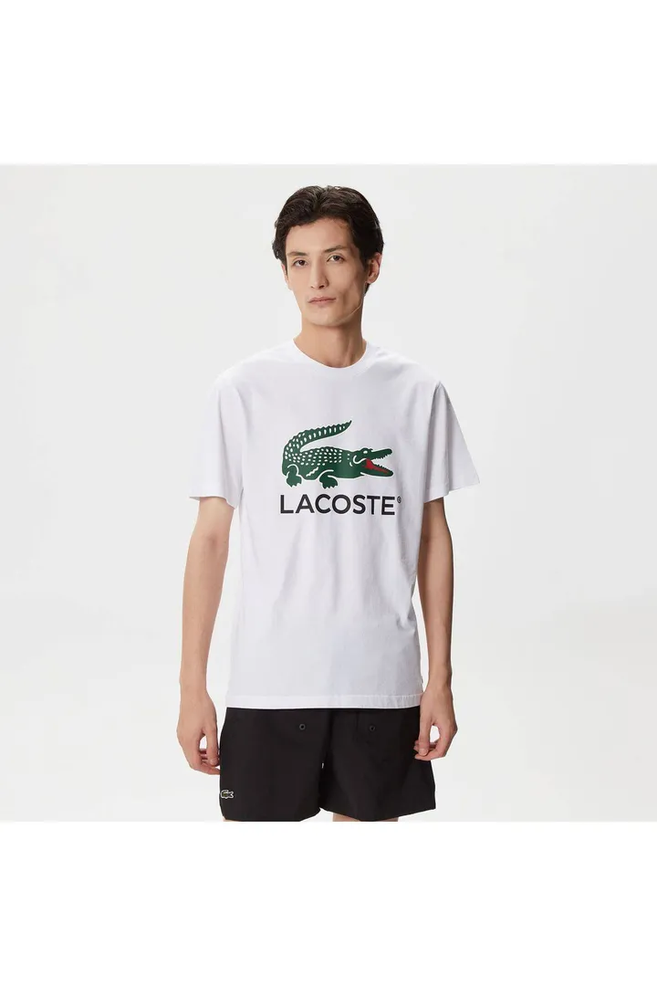 <span class="text-styled__StyledSpan-sc-d280c10c-1 dvOaRP">Lacoste< span>تیشرت سفید با یقه مردانه با تناسب معمولی