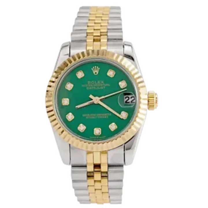 ساعت مچی زنانه رولکس ROLEX طرح دیت جاست مدل 2010