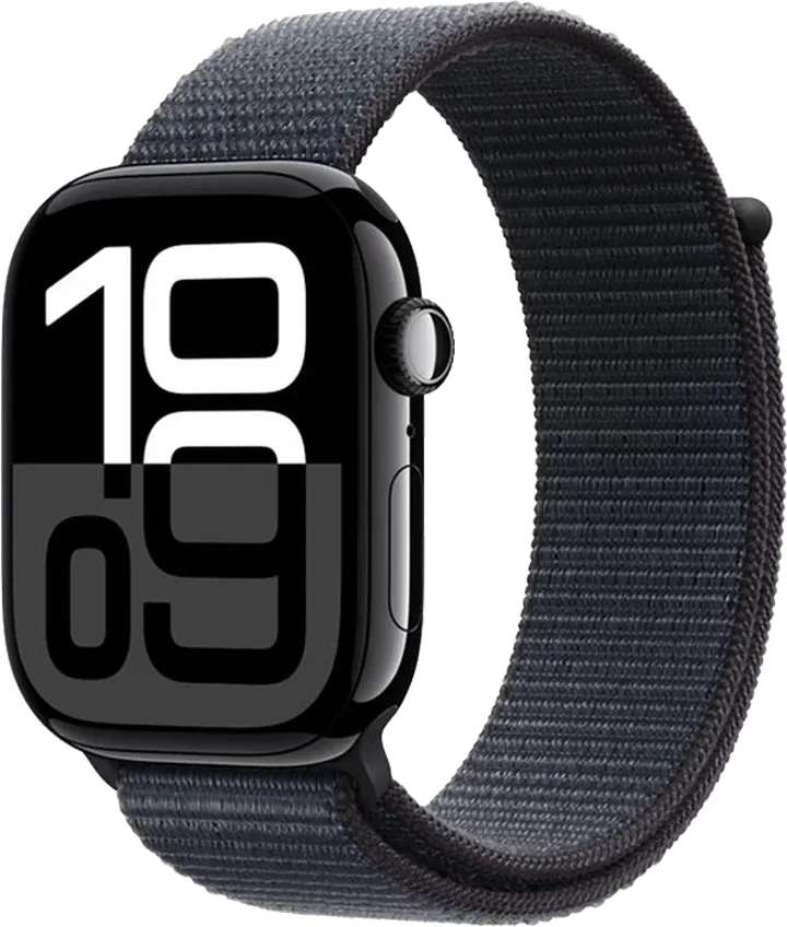 ساعت هوشمند Apple Watch سری 10 مدل Jet BlacK Al Ink SL 42MM