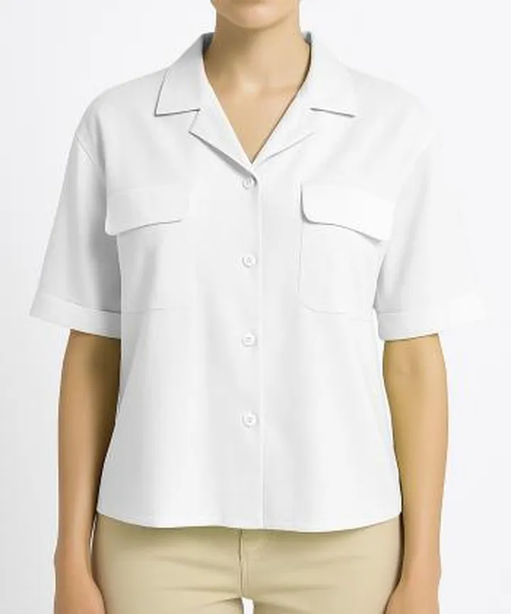 شومیز آستین کوتاه زنانه تولیکا مدل 33100