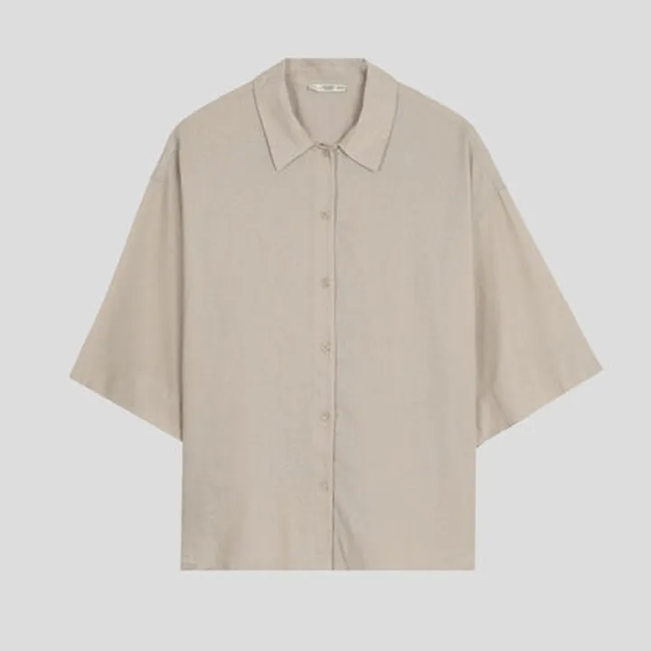 شومیز لینن اورسایز کولینز