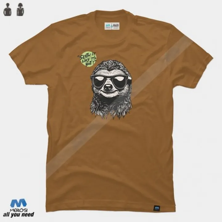 تیشرت sloth it like its hot