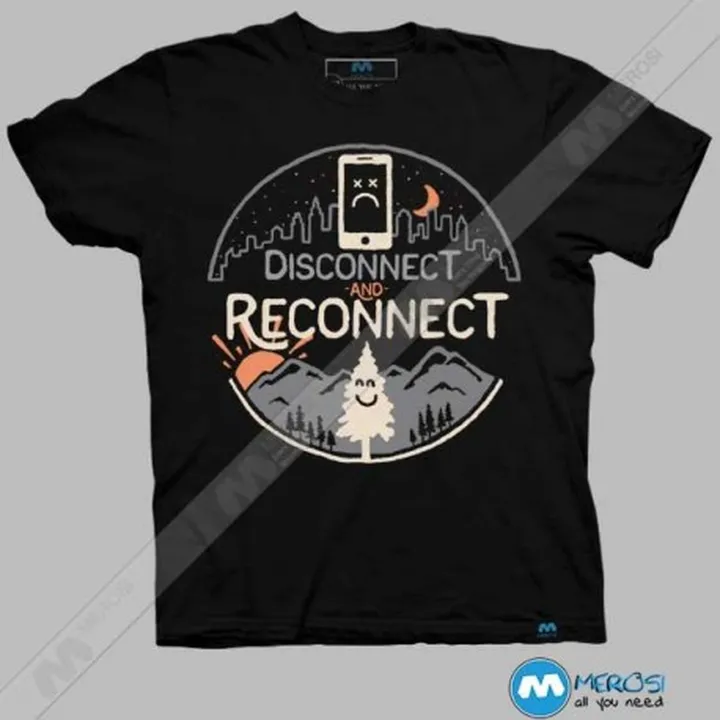 تیشرت طرح Reconnect