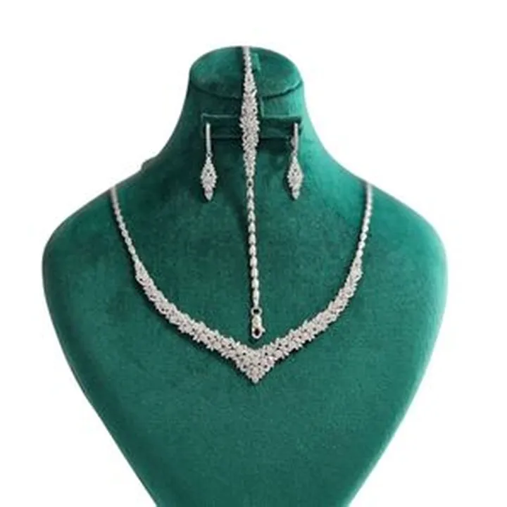 نیم ست نقره زنانه مدل فلاور 228