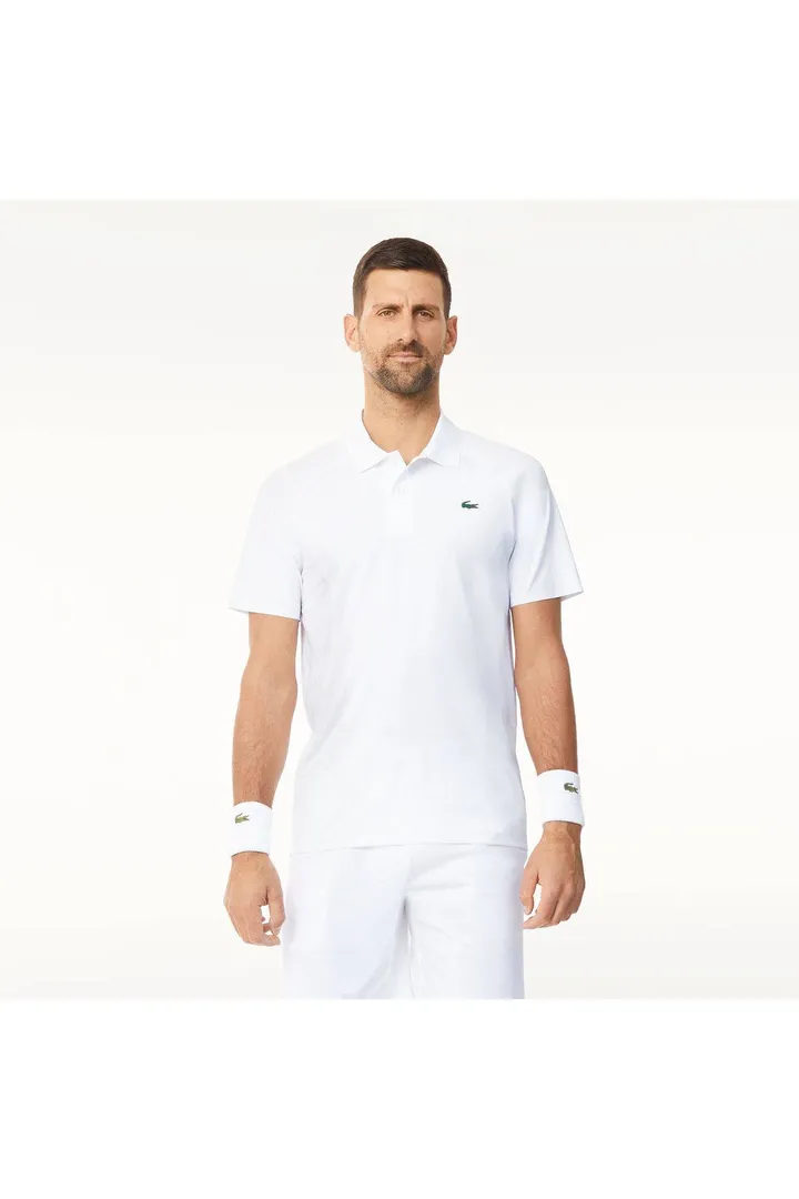 <span class="text-styled__StyledSpan-sc-d280c10c-1 dvOaRP">Lacoste< span>Sport X Novak Djokovic مردانه معمولی سفید پولو