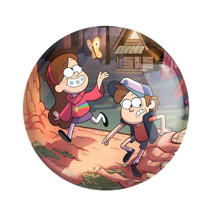 پیکسل خندالو مدل میبل و دیپر انیمیشن آبشار جاذبه Gravity Falls کد 26087