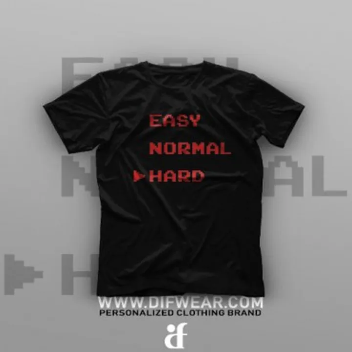 تیشرت Easy, Normal, Hard #1