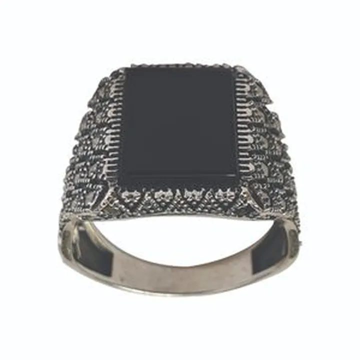 انگشتر نقره مردانه مدل N55