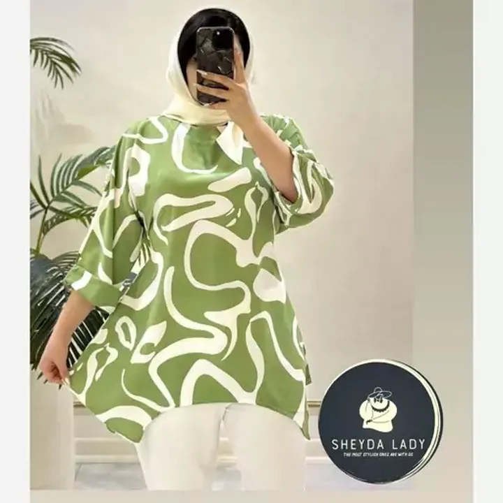 تونیک زنانه و دخترانه عیدانه مدل گیلدخت