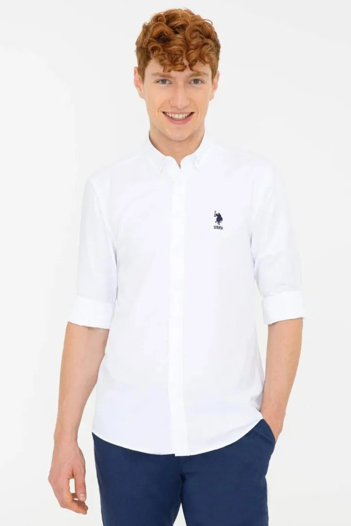 <span class="text-styled__StyledSpan-sc-d280c10c-1 dvOaRP">U.S. Polo Assn.< span>پیراهن Uzunkol Basic Us Polo White