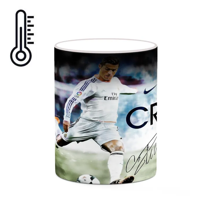 ماگ حرارتی کاکتی طرح Ronaldo رونالدو مدل mgh43123