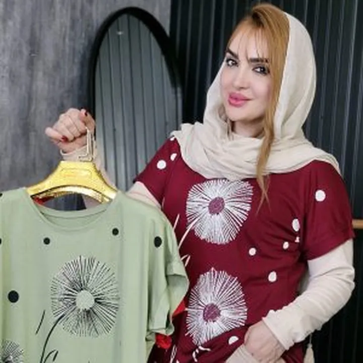 تیشرت قاصدک نگینی ۳۲۳۰۰۳۷۷