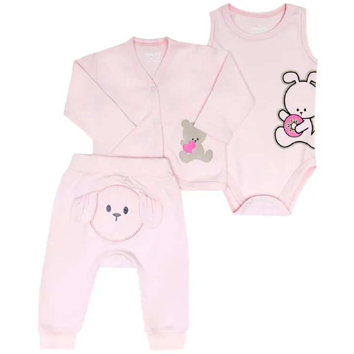 ست 3 تکه لباس نوزادی ریکالاکو مدل میشا