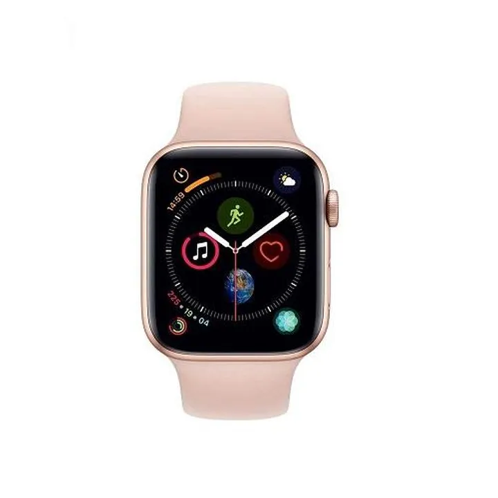 ساعت هوشمند اپل واچ سری 5 مدل 44mm Gold Aluminum Case With Pink Sand Sport Band