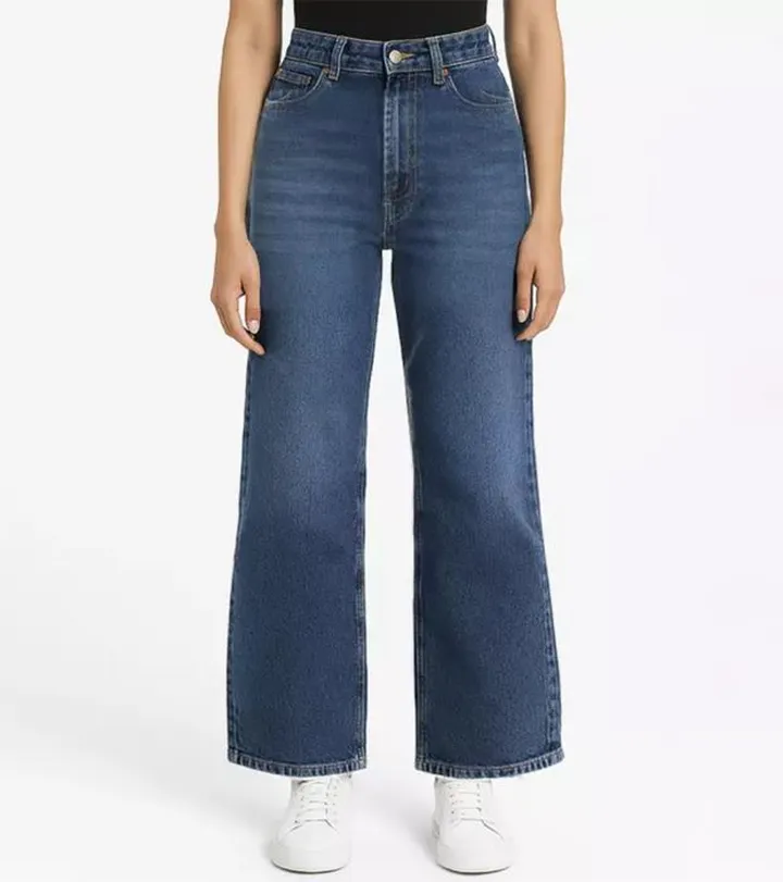 شلوار جین نیم بگ