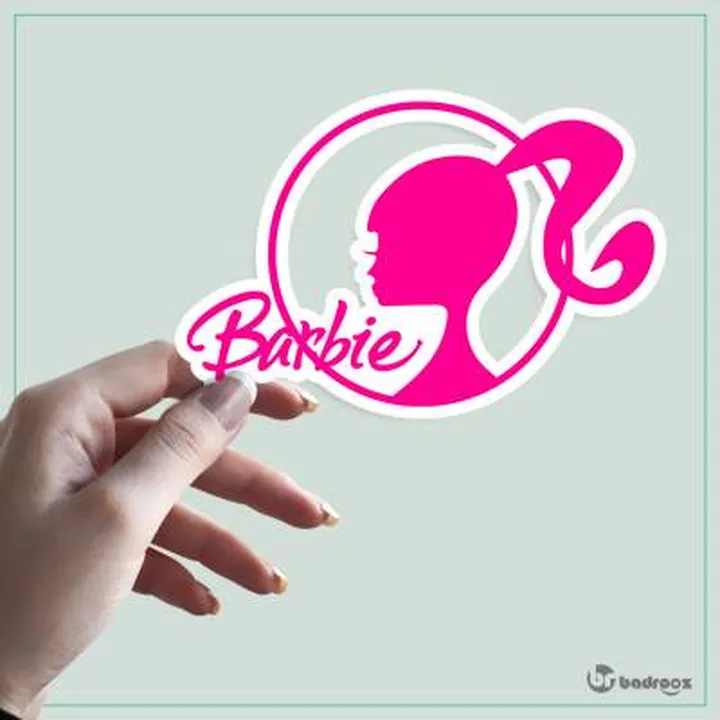 استیکر Barbie-vector