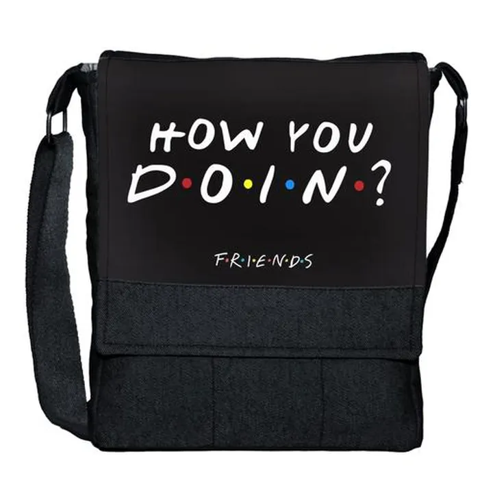 کیف دوشی طرح سریال فرندز how you doin friends