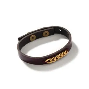 دستبند طلا چرمی کارتیه آرسن