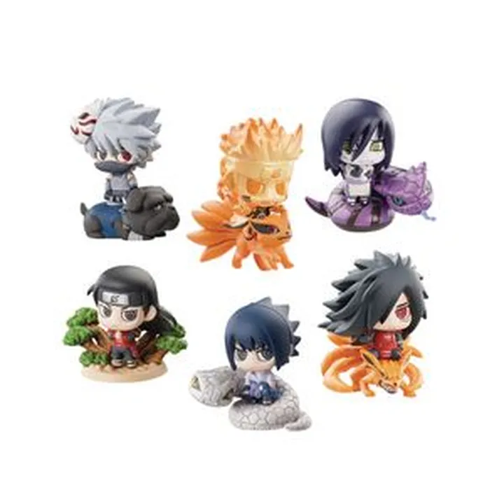 فیگور مدل شخصیت های ناروتو 12213 بسته 6 عددی