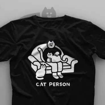 تیشرت Cat Person #1