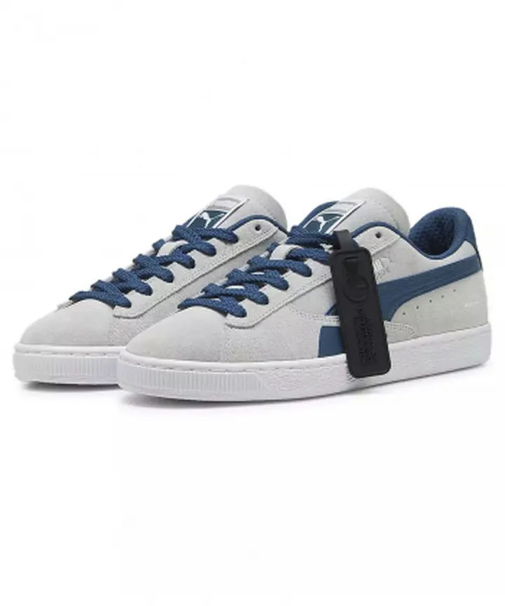 کفش ورزشی مردانه پوما Puma مدل MAPF1 Suede T Team Silver-Ocean