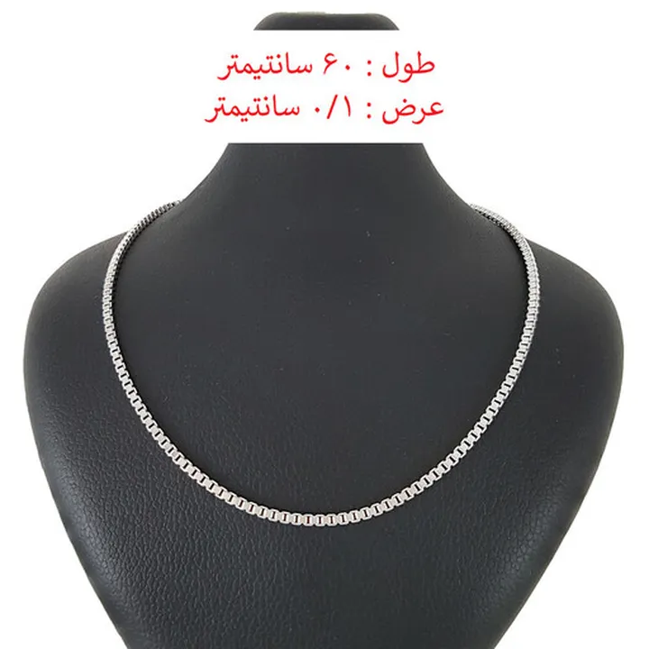 زنجیر زنانه ژوپینگ مدل ونیزی کد 60cm