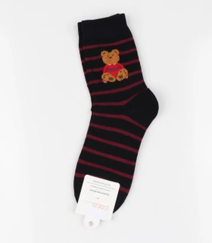 جوراب نیم ساق نخی زنانه کد 114160