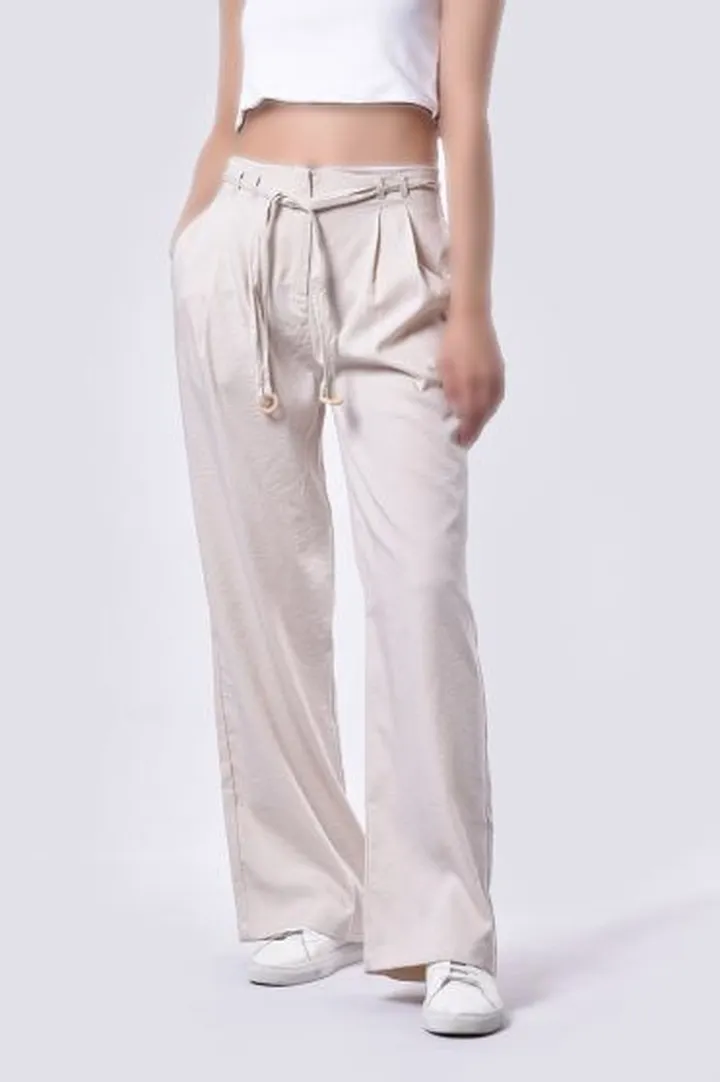شلوار پارچه ای ساده زنانه