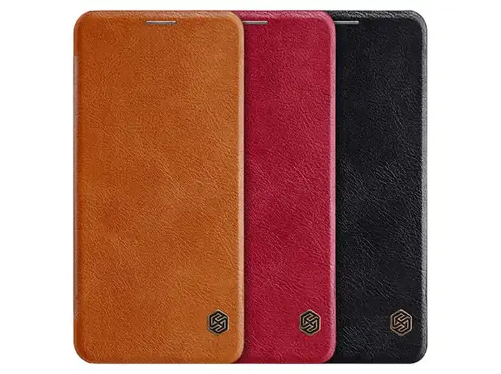 کیف چرمی نیلکین ال جی Nillkin Qin leather case LG G8 ThinQ