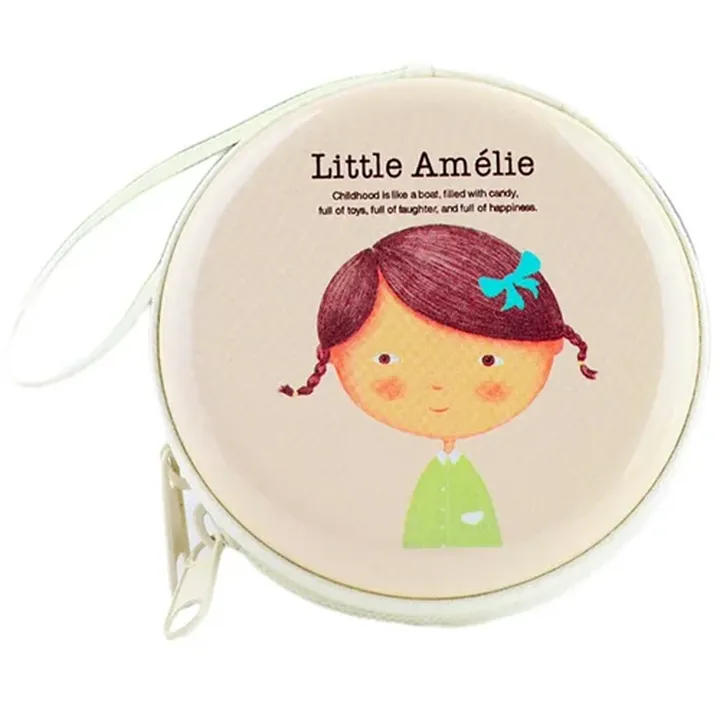 کیف هندزفری مدل LA طرح Little Amelie
