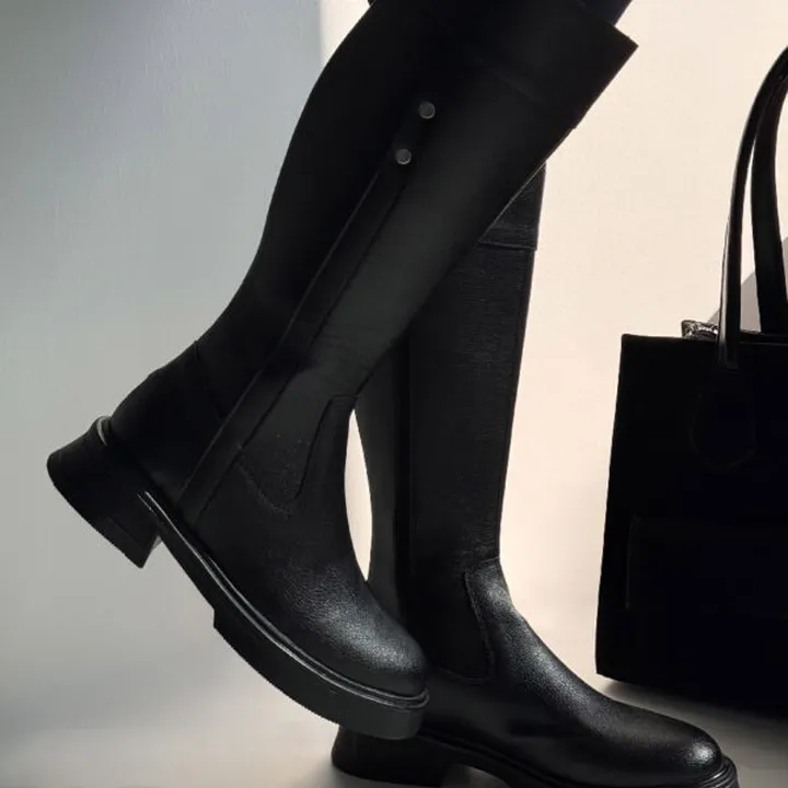 بوت بلند بغل زیپ کد 141095