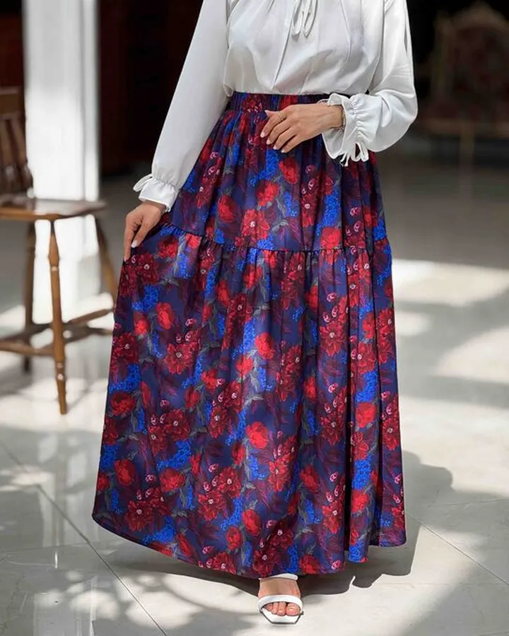 دامن بلند زنانه وستای