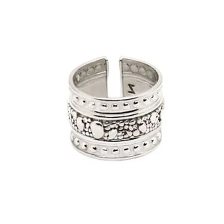 انگشتر نقره زنانه مدل راه ماری