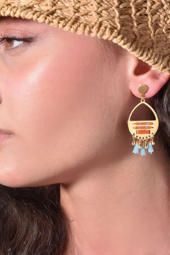 گوشواره فلزی