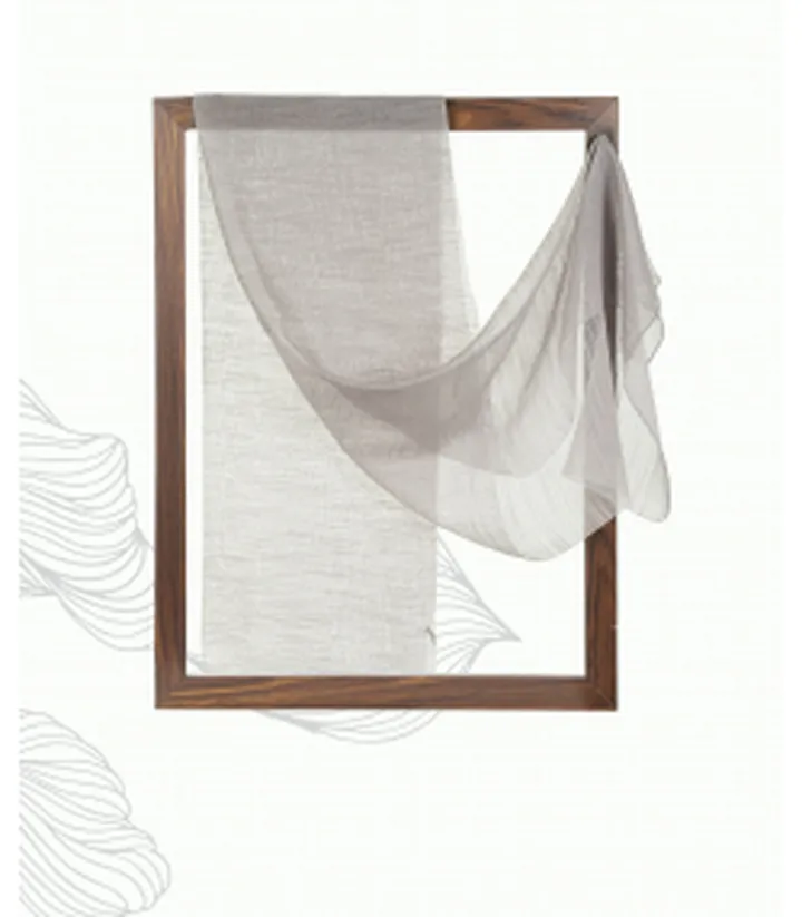 شال لمه ابریشم زنانه نوولاشال Novella shawl کد 55235