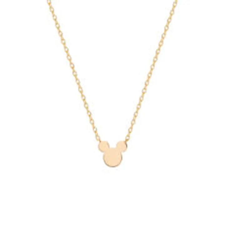 گردنبند طلا زنانه طرح میکی