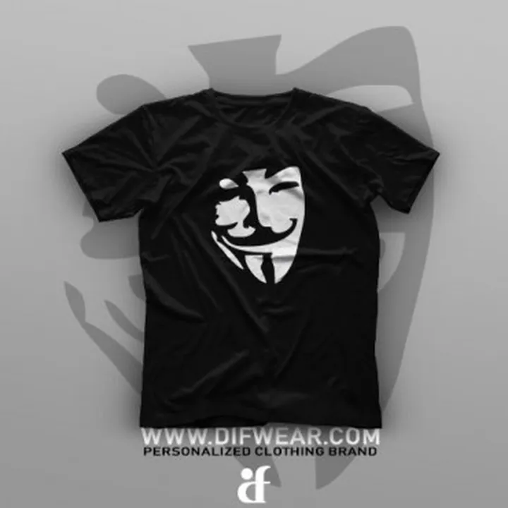 تیشرت Shadow Art: V for Vendetta #40