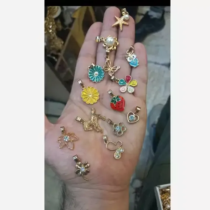 بسته ده عددی گردنبند استیل اصل فروش بصورت رندوم قاطی