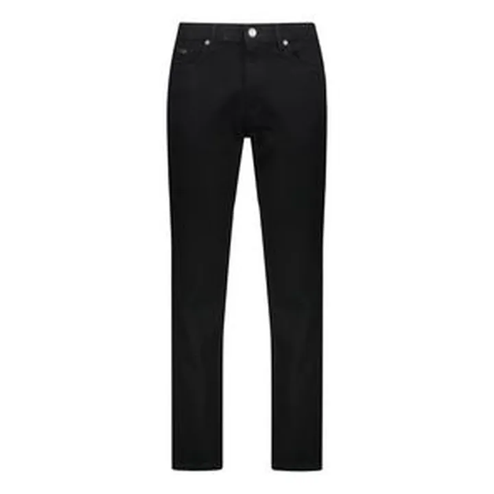 شلوار جین راسته مردانه پاتن جامه مدل 04 رنگ مشکی