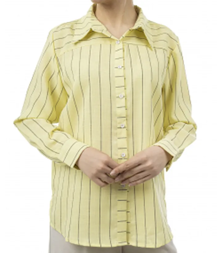 شومیز نخی آستین بلند زنانه بهبود مدل 501437