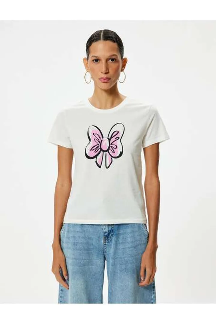 تی شرت آستین کوتاه زنانه کوتون