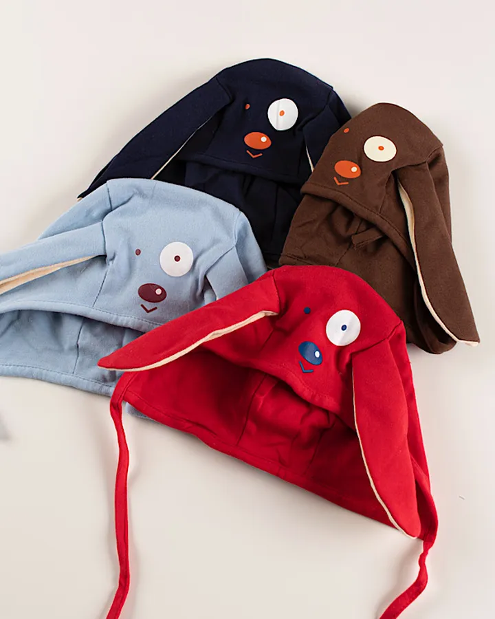 کلاه بند دار گوش دار کد C000324