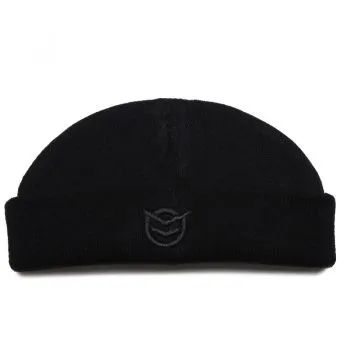 (B043)BLACK BEANIE HAT