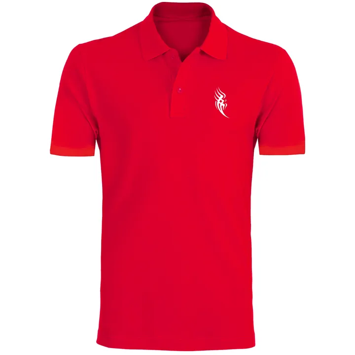 پولوشرت آستین کوتاه مردانه مدل EE683 رنگ قرمز