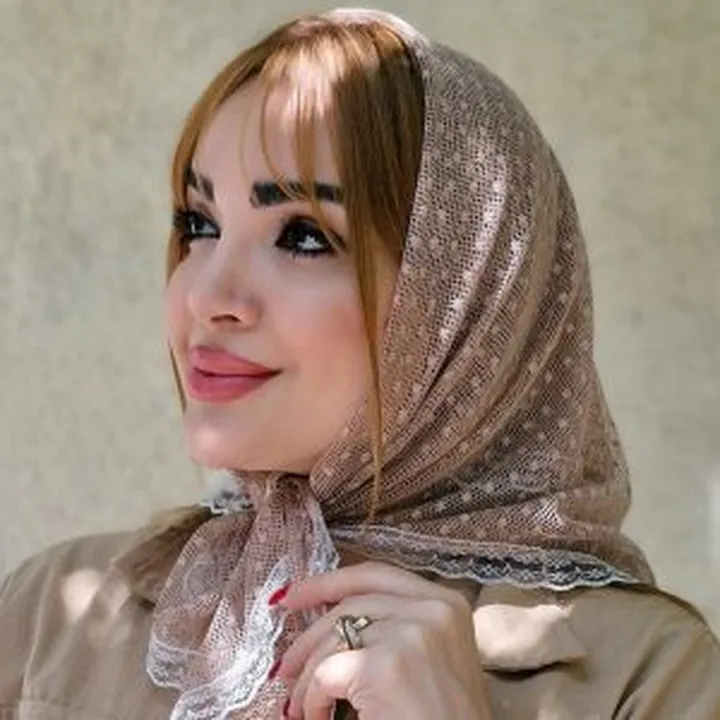 مینی اسکارف لبه توری ۳۵۷۰۰۴۷۳