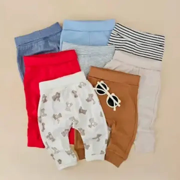 شلوار کمرپهن H&M-کدLK1551