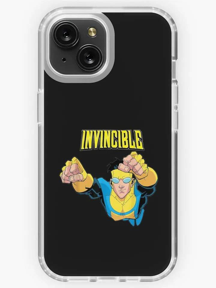 قاب موبایل Invincible | قاب موبایل شکست‌ناپذیر طرح Hero Man