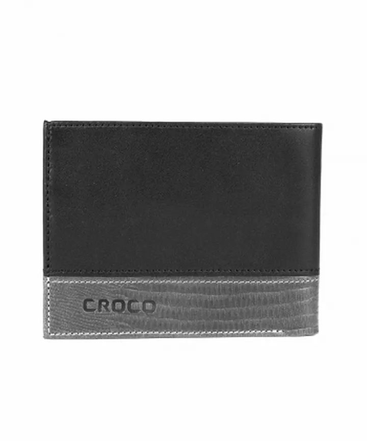 کیف پول مردانه چرم کروکو Croco Leather مدل ادوین