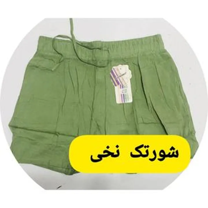 شورتک یا شلوارک نخی زنانه sh28